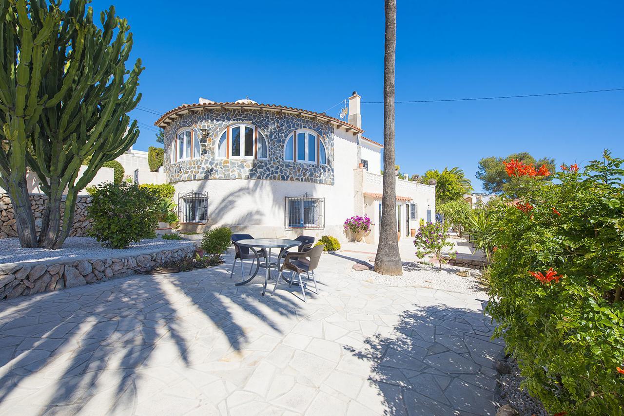 Villa Benavero Boutique Style Within Fenced Tropical Garden Calpe Exterior foto
