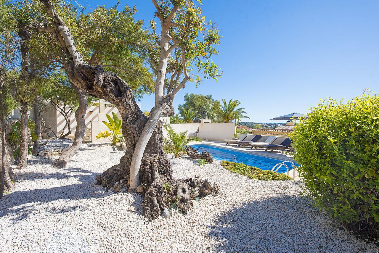 Villa Benavero Boutique Style Within Fenced Tropical Garden Calpe Exterior foto